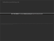 Tablet Screenshot of bikediscountshop.de